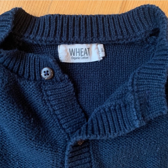 Wheat Kids organic cotton “Eddy” cardigan - Picture 3 of 5